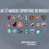 Saiba quais são as 12 marcas esportivas do Campeonato Brasileiro.