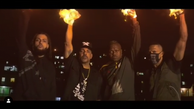 Djonga, Dexter, Mano Brown  e Coruja BC1 juntos em uma nova versão para a faixa “Voz Ativa”
