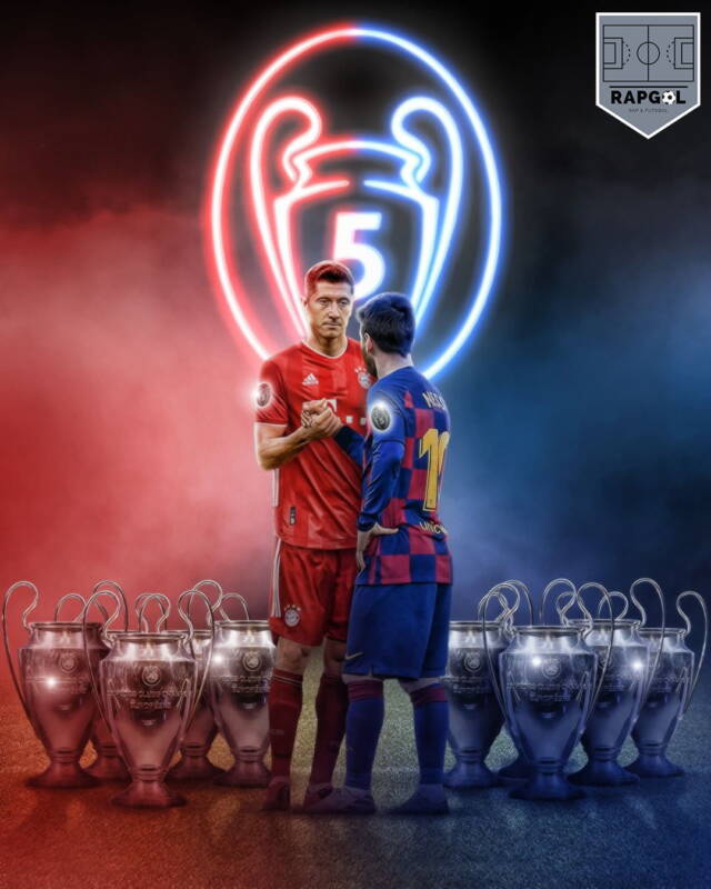 Com 5 títulos cada, Bayern de Munique e Barcelona se enfrentarão na Champions.