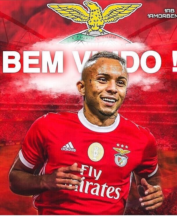 Cebolinha agora é jogador do  Benfica