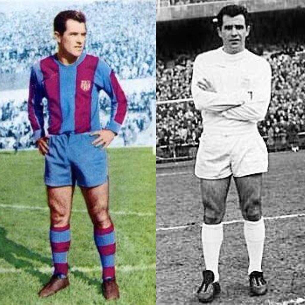 Muito antes de Ronaldo  brilhar no Barcelona e Real Madrid, a Espanha já havia reverenciado Evaristo de Macedo.