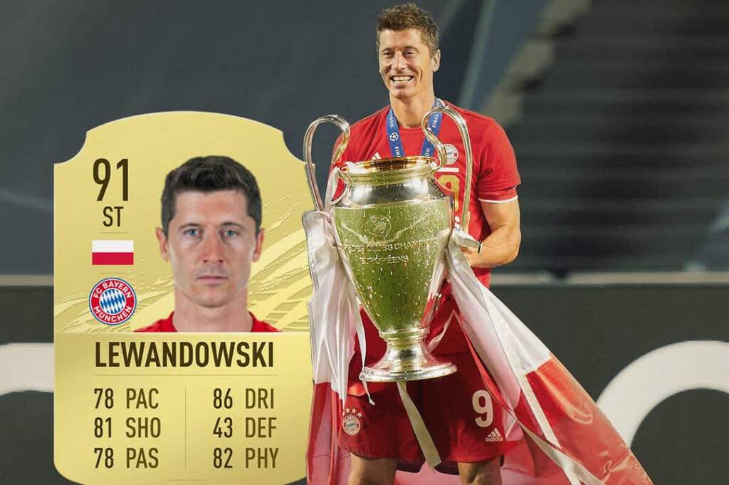 Revelados os ratings do FIFA 21