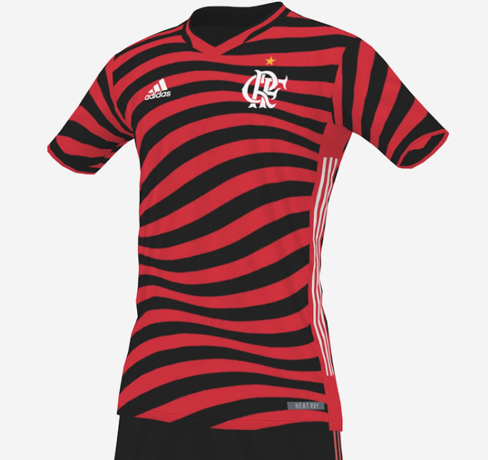 Designer cria uniforme  conceito com base no modelo recusado pelo conselho do Flamengo.