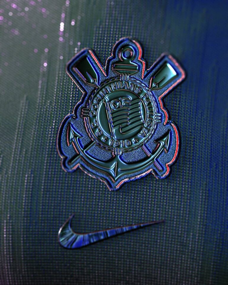 Settpace reimagina um uniforme quase futurista da Nike para o Corinthians.
