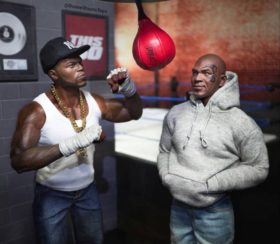 50 cent aposta em Mike Tyson contra Roy Jones Jr.