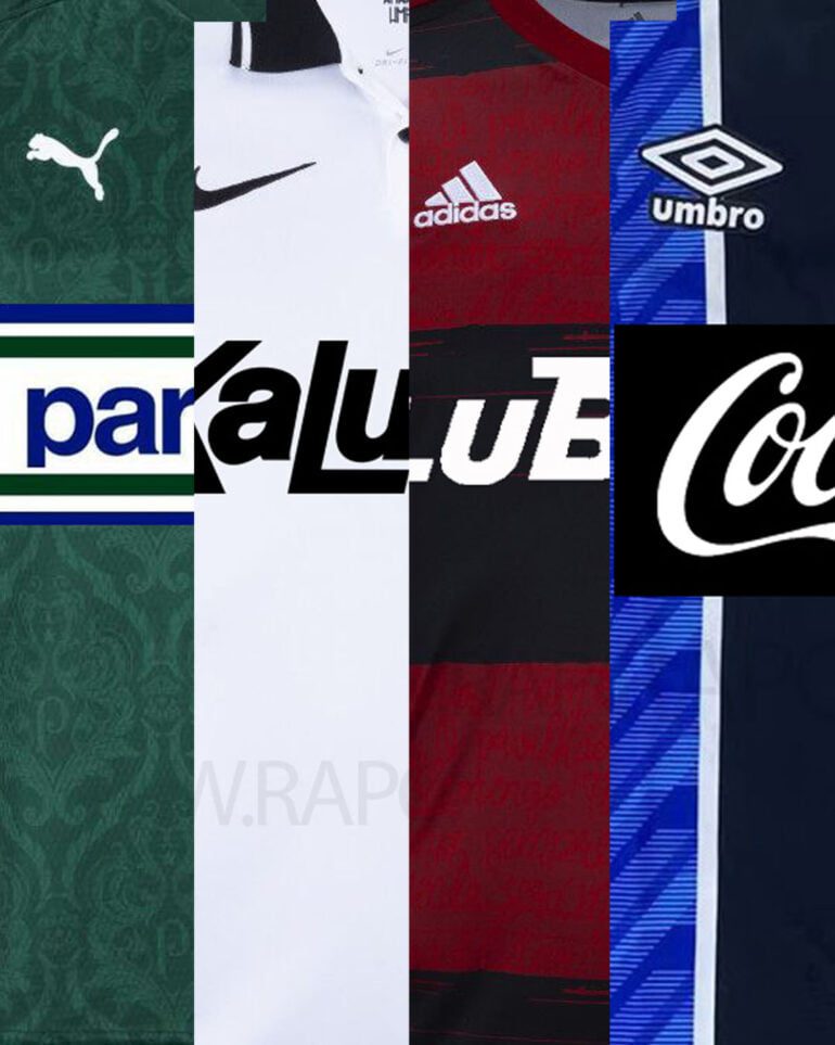 Confirmado!  As camisas de futebol 2020/2021 ficam melhores com patrocinadores retrô.