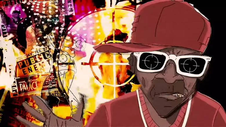 Public Enemy lançou seu novo video animado ‘Public Enemy Number Won’ com participação de Ad-Rock & Mike D dos  Beastie Boys e Run-DMC.