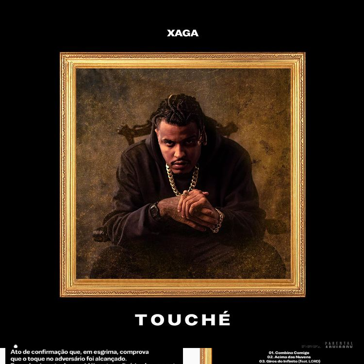 “Touché” é o novo álbum do rapper Xaga; projeto conta com participações de Lord, Cristal, L7NNON e outros.