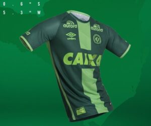 Chapecoense Third Kit – 2016 – Umbro; Uma camisa que entrou para a história.