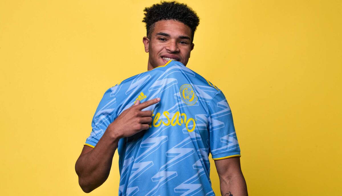 adidas e Philadelphia Union lançam a camisa reserva para a temporada  2021; ficou linda.