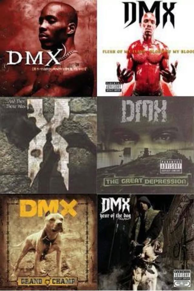 Legado musical de DMX é inigualável e entra para a eternidade; 5 primeiros discos do rapper estrearam em primeiro; confira.