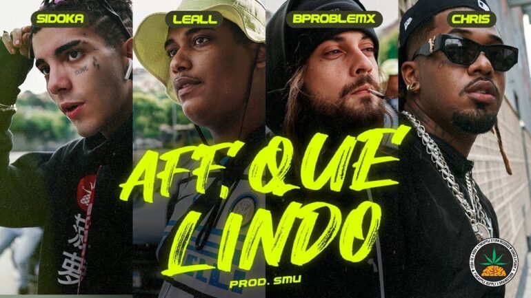 CHRIS , LEALL , Bproblemx e Sidoka juntos em “aff, que lindo”