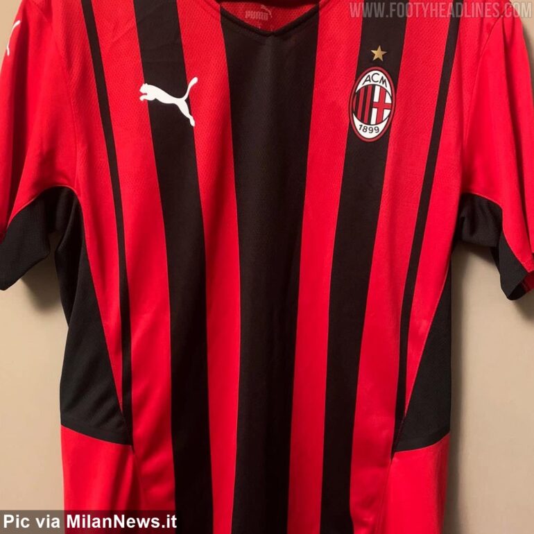 Puma x Milan – Uniforme 21-22 aparece na internet.