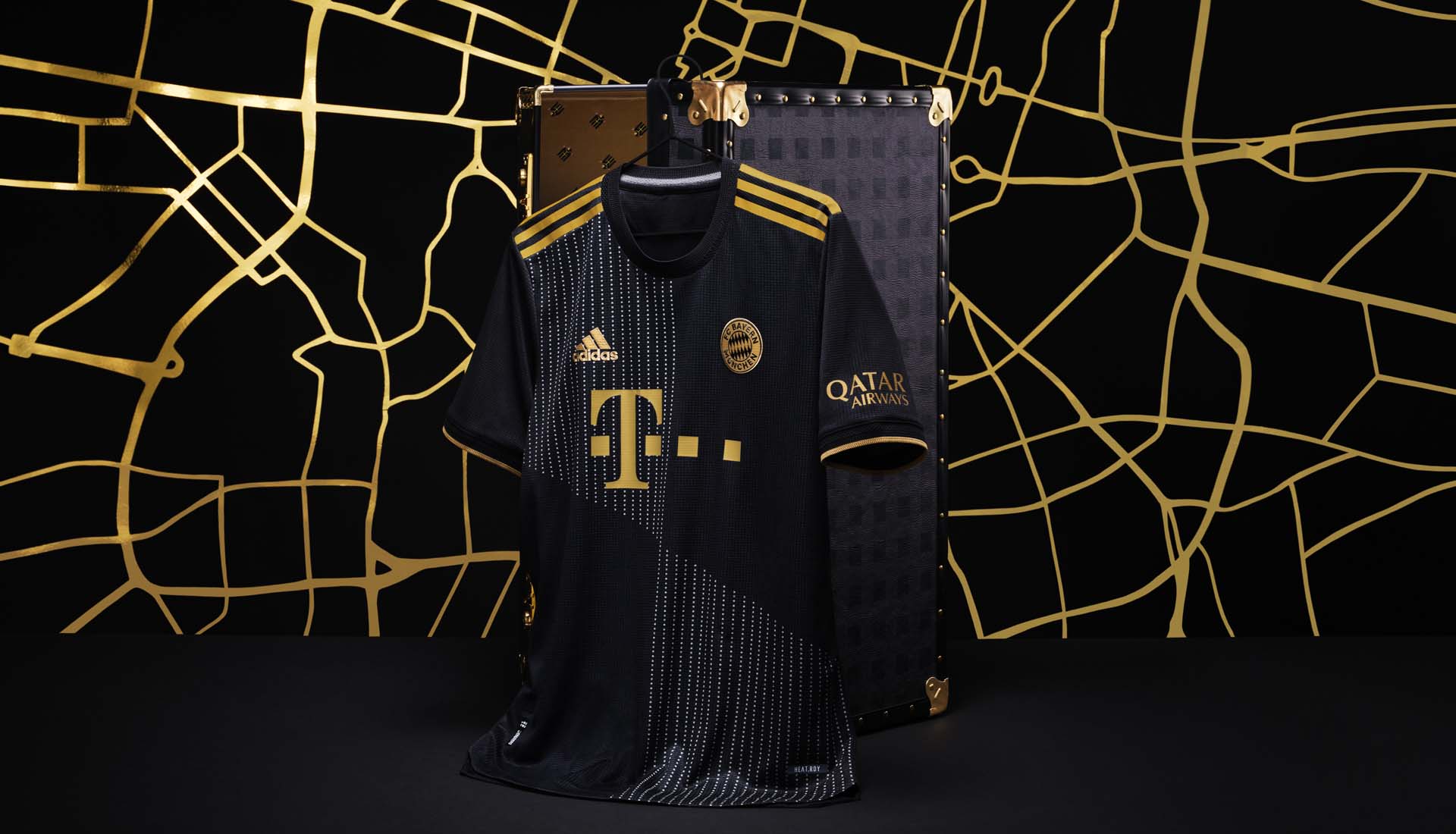 adidas x Bayern Munich lançam o segundo uniforme 21/22