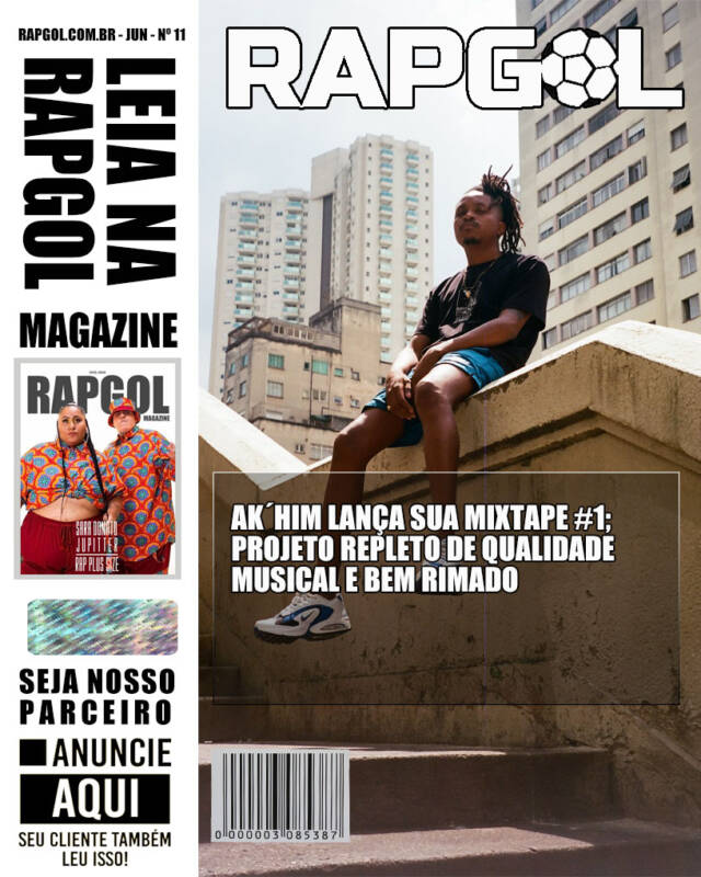 AK´HIM LANÇA SUA MIXTAPE #1; PROJETO REPLETO DE QUALIDADE MUSICAL E BEM RIMADO