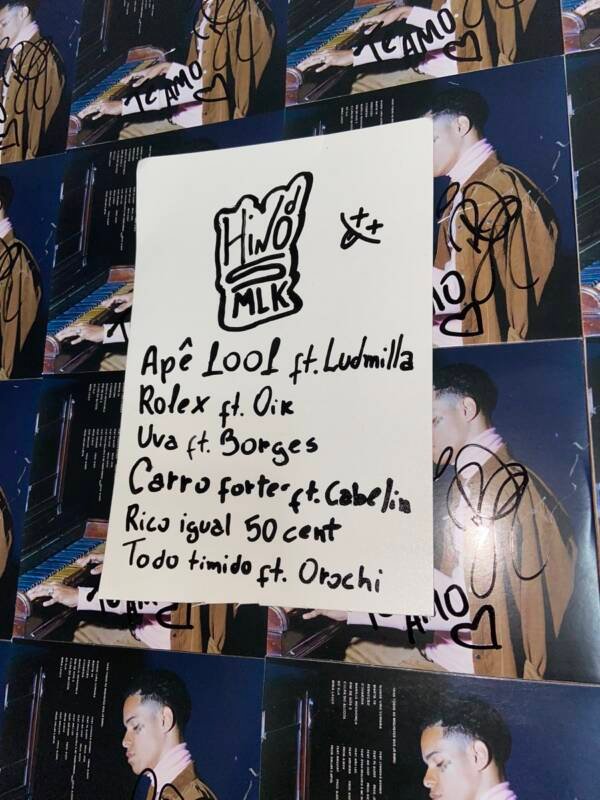 BIN divulga tracklist do seu novo projeto com participações de Ludmilla, Orochi, Cabelin, Borges e muito mais