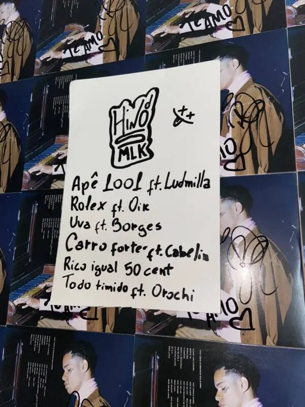 BIN divulga tracklist do seu novo projeto com participações de Ludmilla, Orochi, Cabelin, Borges e muito mais BIN divulga tracklist do seu novo projeto com participações de Ludmilla, Orochi, Cabelin, Borges e muito mais