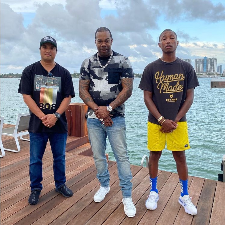 Busta Rhymes junto mais uma vez com  Pharrell & Chad Hugo