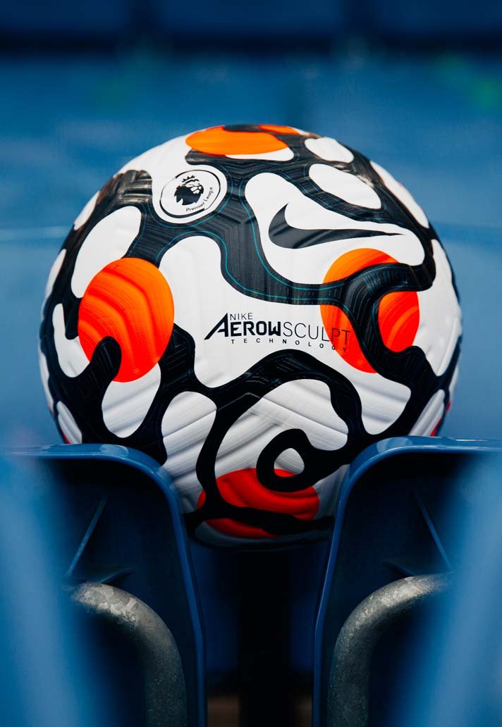Nike revela a bola oficial para temporada 21/22 da Premier League