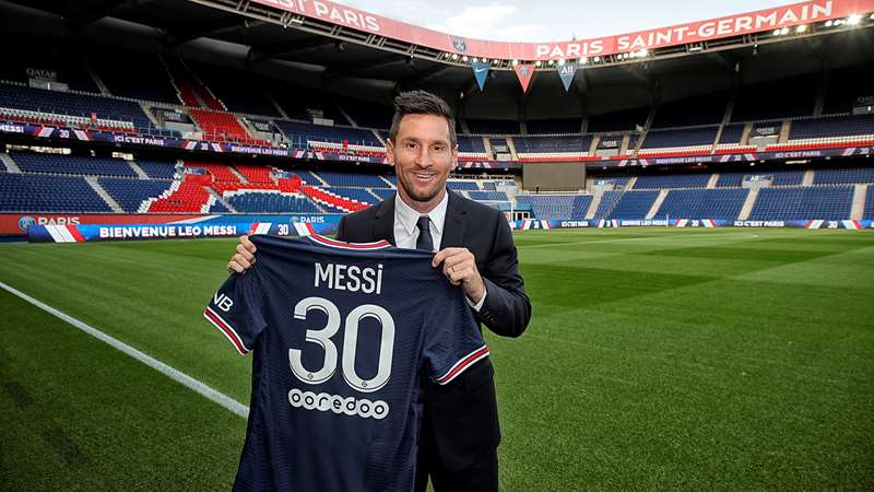 100 milhões de dólares é o que já foi vendido em camisas do Messi pelo PSG