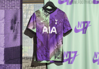 Nike e Tottenham Hotspur apresentam o seu mais novo 3º uniforme para a disputa da temporada 21/22