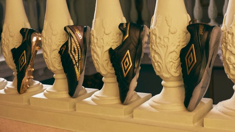 Umbro lança a coleção especial de chuteiras Royal Edition