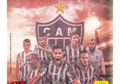 Atlético Mineiro vira capa especial do álbum de figurinhas Brasileirão 2021