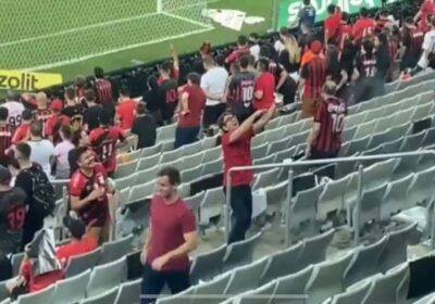 Torcedores do  Athletico-PR cometem atos racistas na final da Copa do Brasil