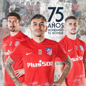 Atlético Madrid e Nike lançam o quarto uniforme em comemoração aos 75 anos do clube