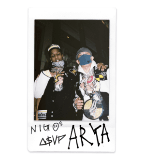 NIGO se conecta  com A$AP Rocky  no single “Arya”