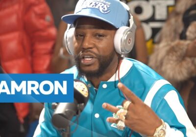 Cam’ron esteve no programa do  Funk Flex e mandou o seu freestyle