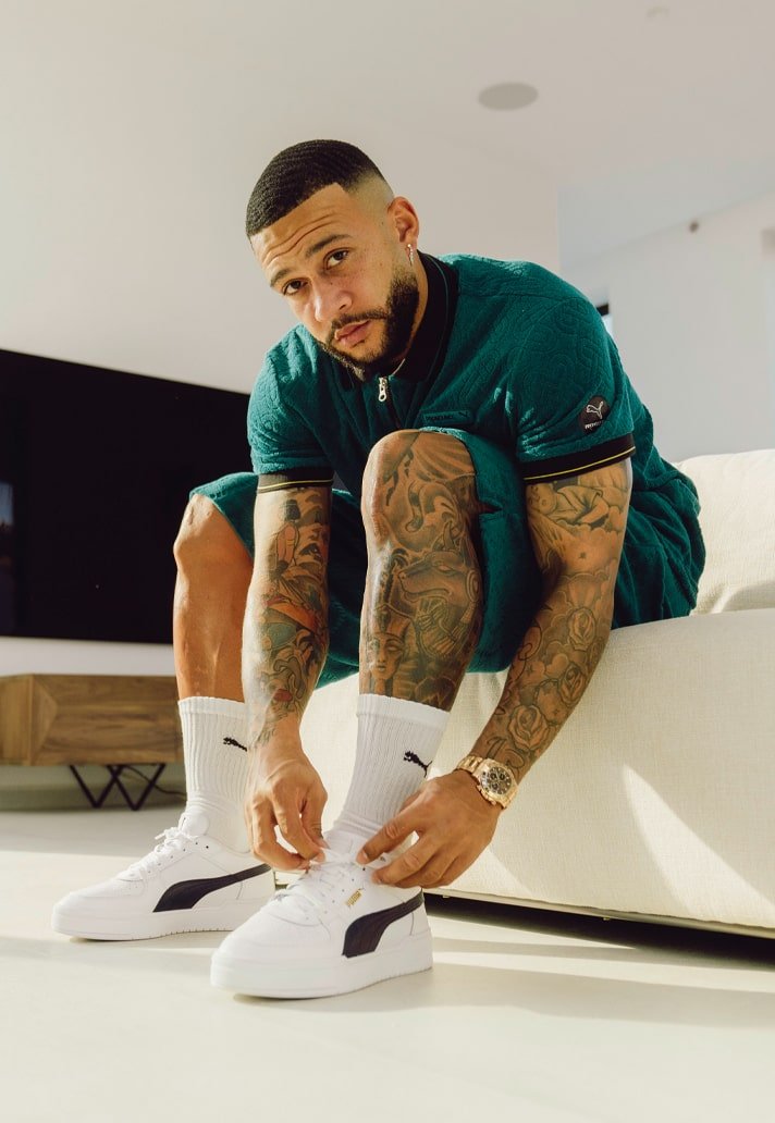 PUMA anuncia  Memphis Depay como novo embaixador da marca