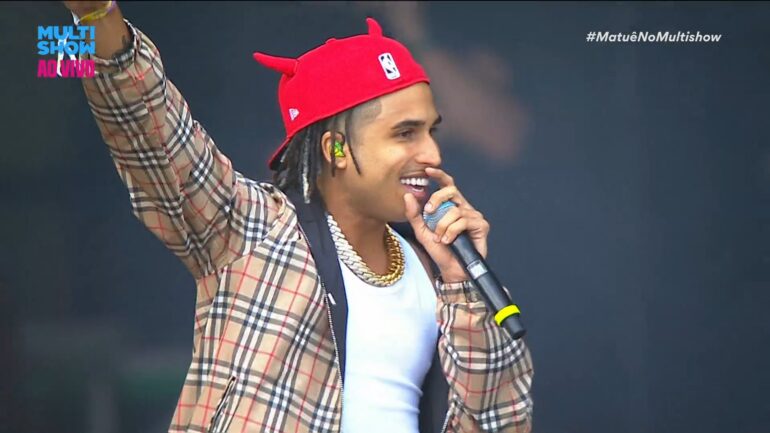Matuê mostra sua força e apresenta os seus sucessos no Lollapalooza