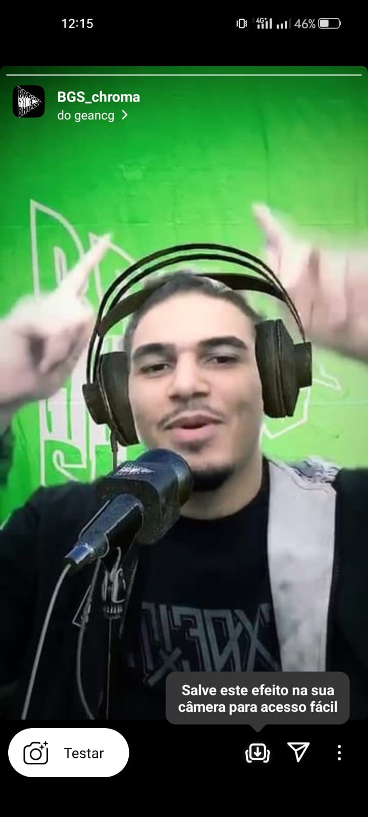 Filtro do Brasil Grime Show no Instagram é sucesso; confira