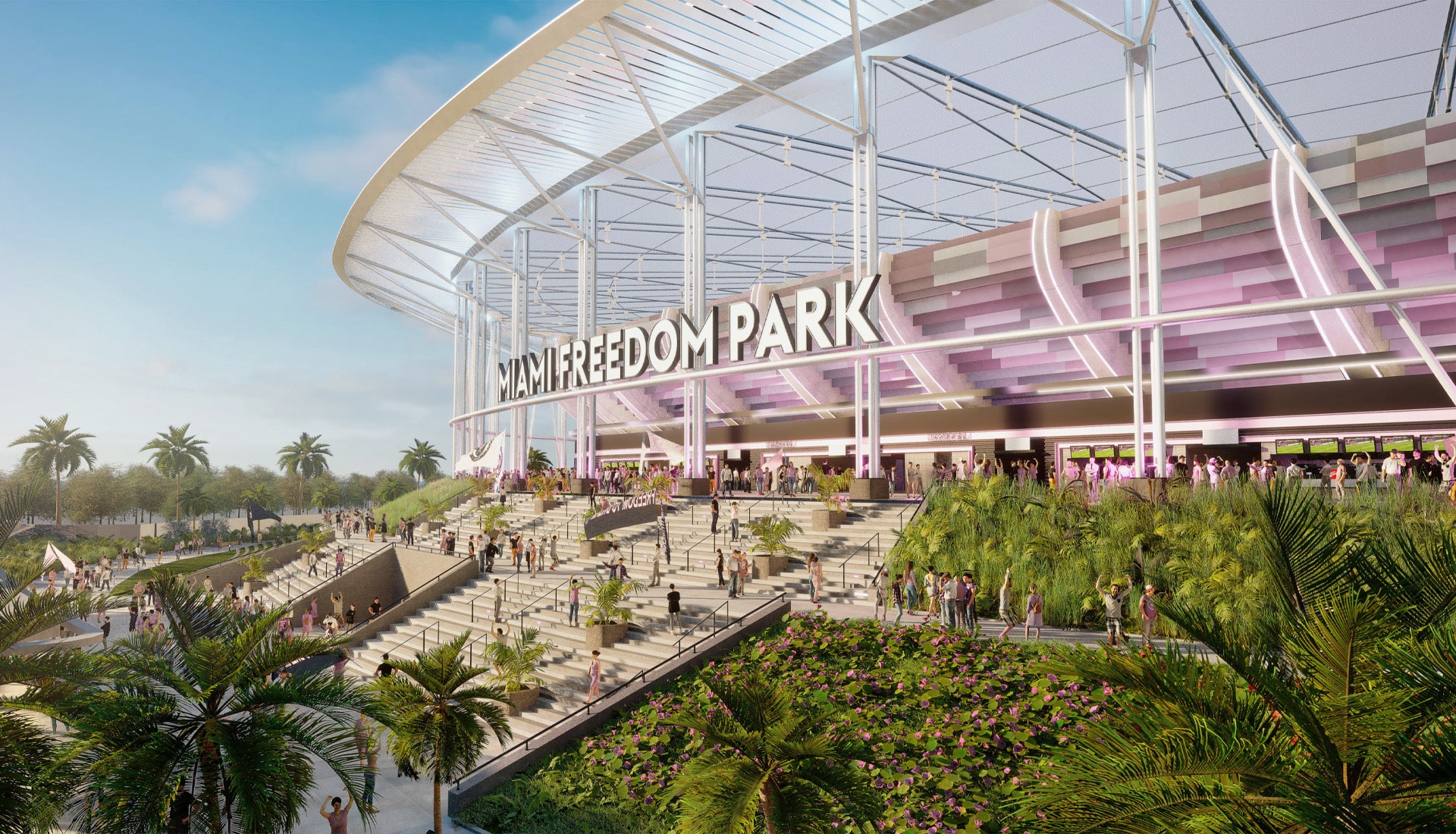 Inter Miami recebe autorização para o  projeto Miami Freedom Park