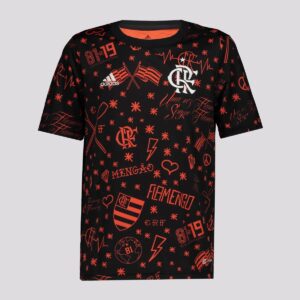 Camisa pré-jogo do Flamengo 2022-2023 vaza na internet e divide opiniões