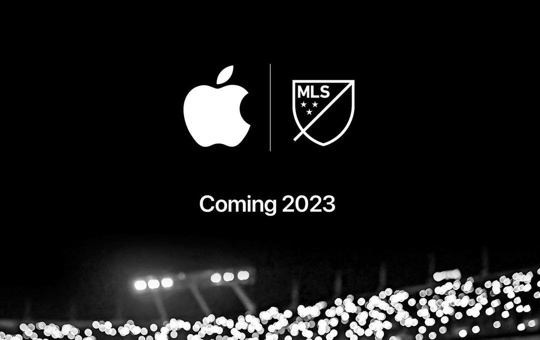 A partir de 2023, todos os jogos da MLS estarão na  Apple TV pelos próximos  10 anos