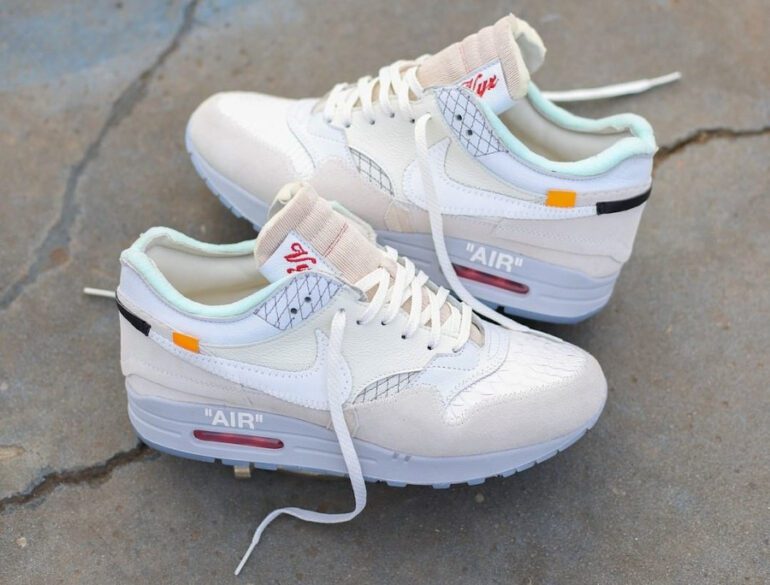 VIJZ cria edição artesanal e limitada do Nike Air Max 1 x Off White ‘The Ten’