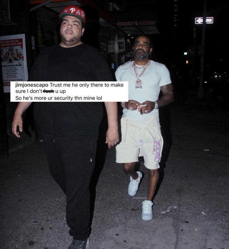 Jim Jones explica o porque ele anda com seguranças