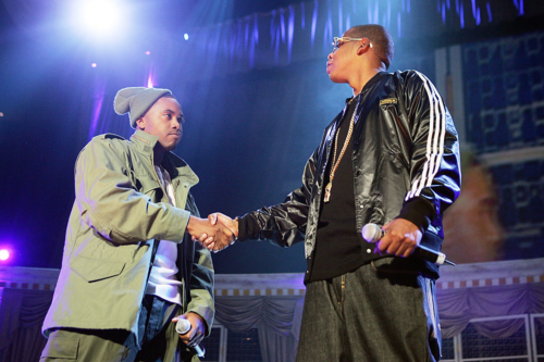 JAY-Z e Nas convenceram Dr. Dre a continuar com a ideia de se apresentar  no Super Bowl LVI