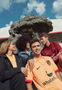 Nike lança terceira camisa do Atlético de Madrid para a  temporada 22/23