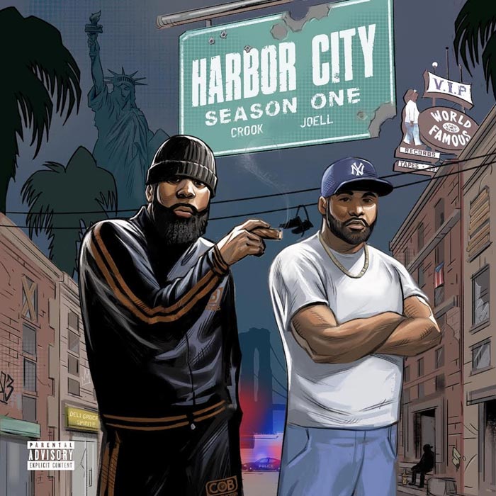 KXNG Crooked & Joell Ortiz estão de volta com um novo álbum , ‘Harbor City: Season 1’