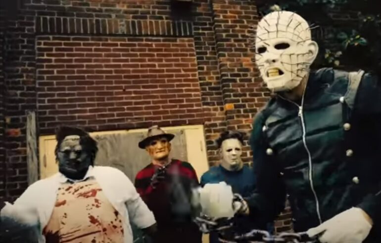 Hellraiser, Michael Myers, Leatherface, Freddy Kreuger & Hannibal Lecter estão juntos no Cypher de Halloween