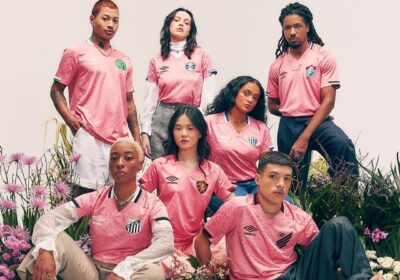 Umbro Brasil lança as novas  camisas do ‘Outubro Rosa’ para a temporada 2022