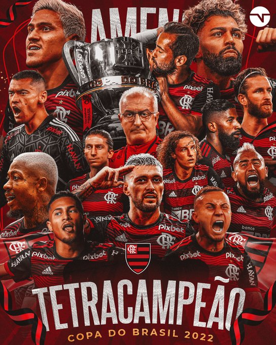 Flamengo é Campeão da Copa do Brasil de 2022 e acomula R$ 76,8 milhões em premiações