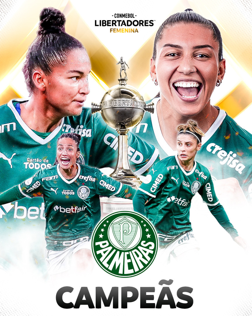 Palmeiras é campeão pela primeira vez a CONMEBOL Libertadores Feminina