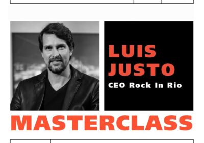 Evento Gratuito: Luis Justo, CEO do Rock in Rio estará na Duto; empresário fará uma masterclass na Agência Criativa