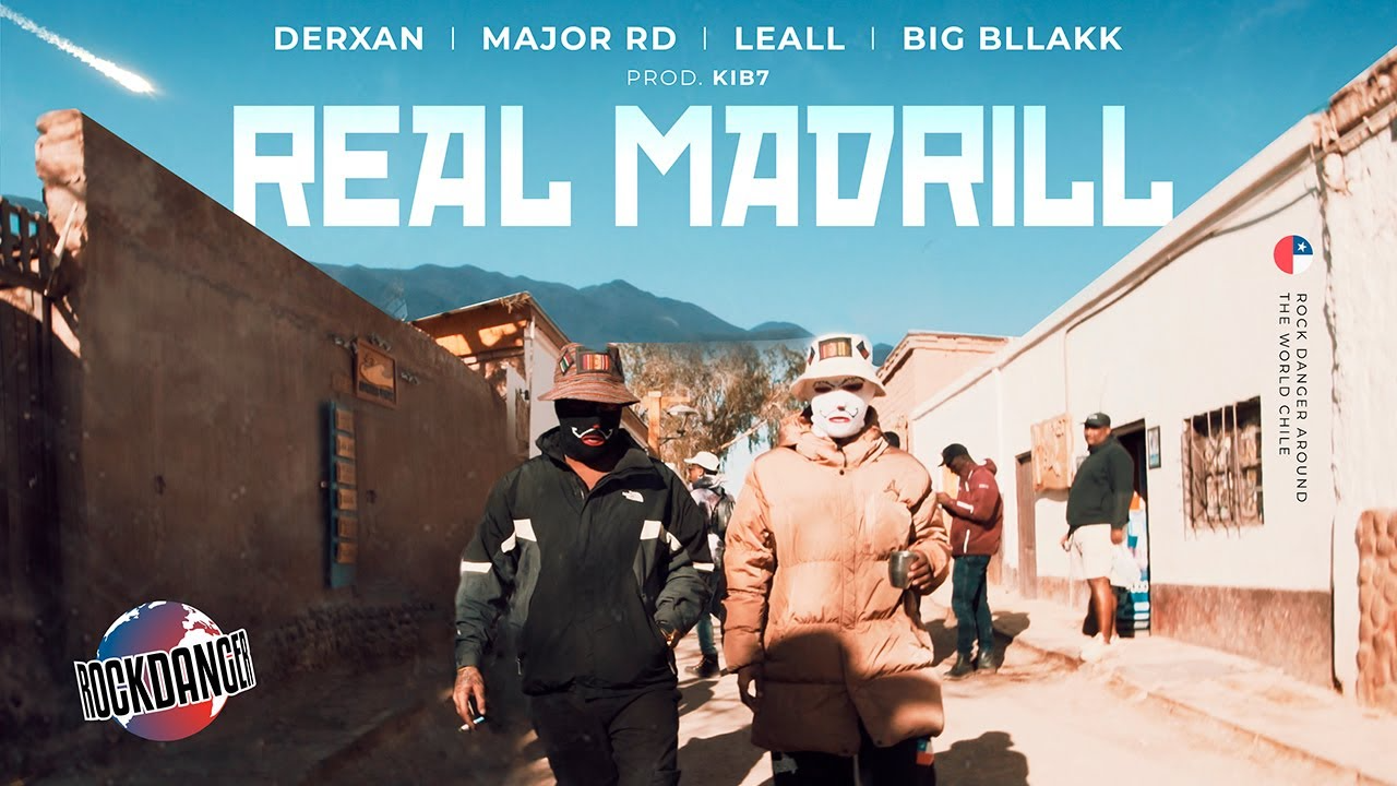 Derxan, Big Bllakk, LEALL e Major RD estão juntos em “Real Madrill” com produção de KIB7