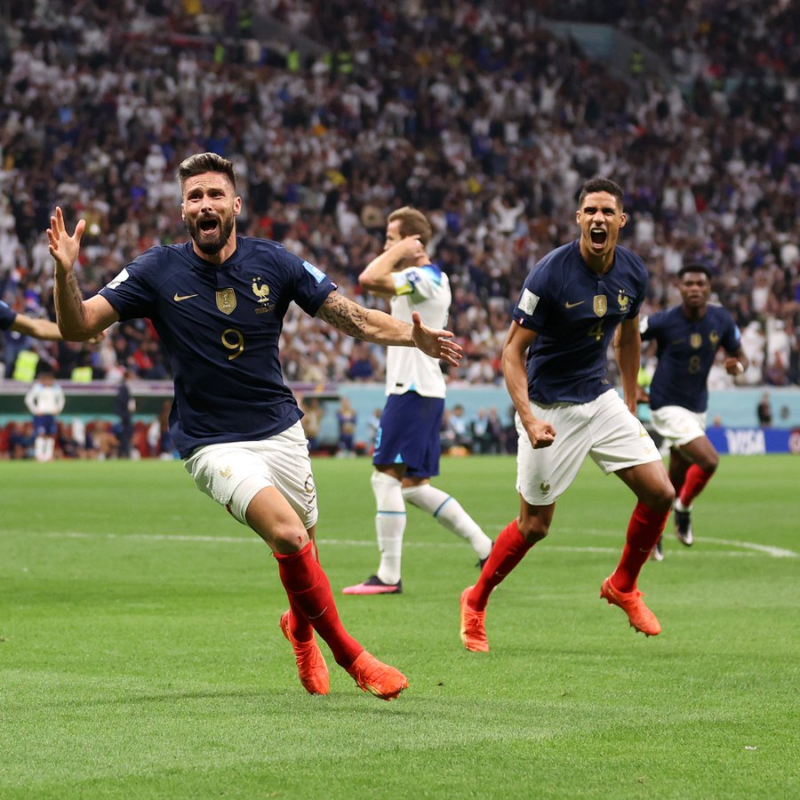 França vence Inglaterra em jogo muito disputado e vai enfrentar o Marrocos na Semi-Final da Copa do Mundo França vence Inglaterra em jogo muito disputado e vai enfrentar o Marrocos na Semi-Final da Copa do Mundo