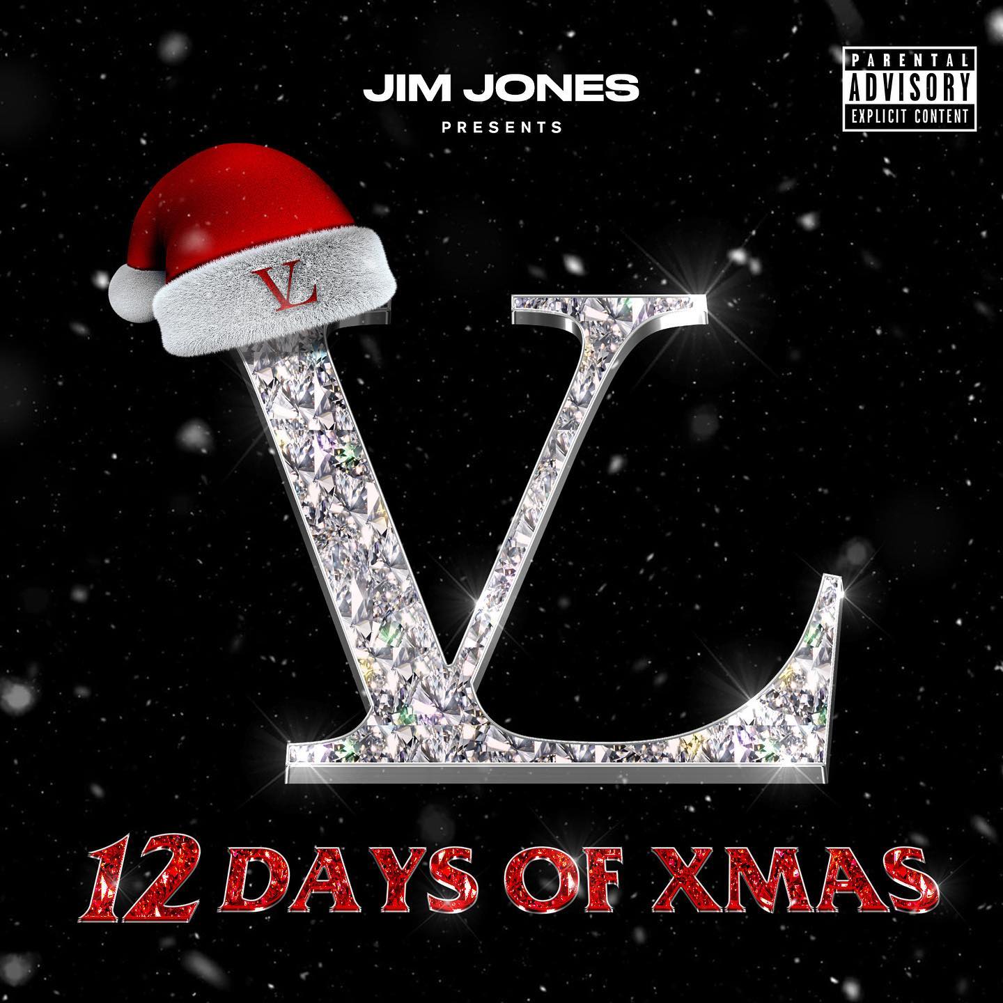 Jim Jones chega com um novo disco 12 Days of Xmas